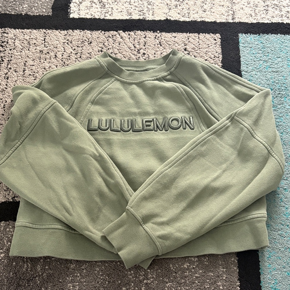 lululemon graphic sweatshirt